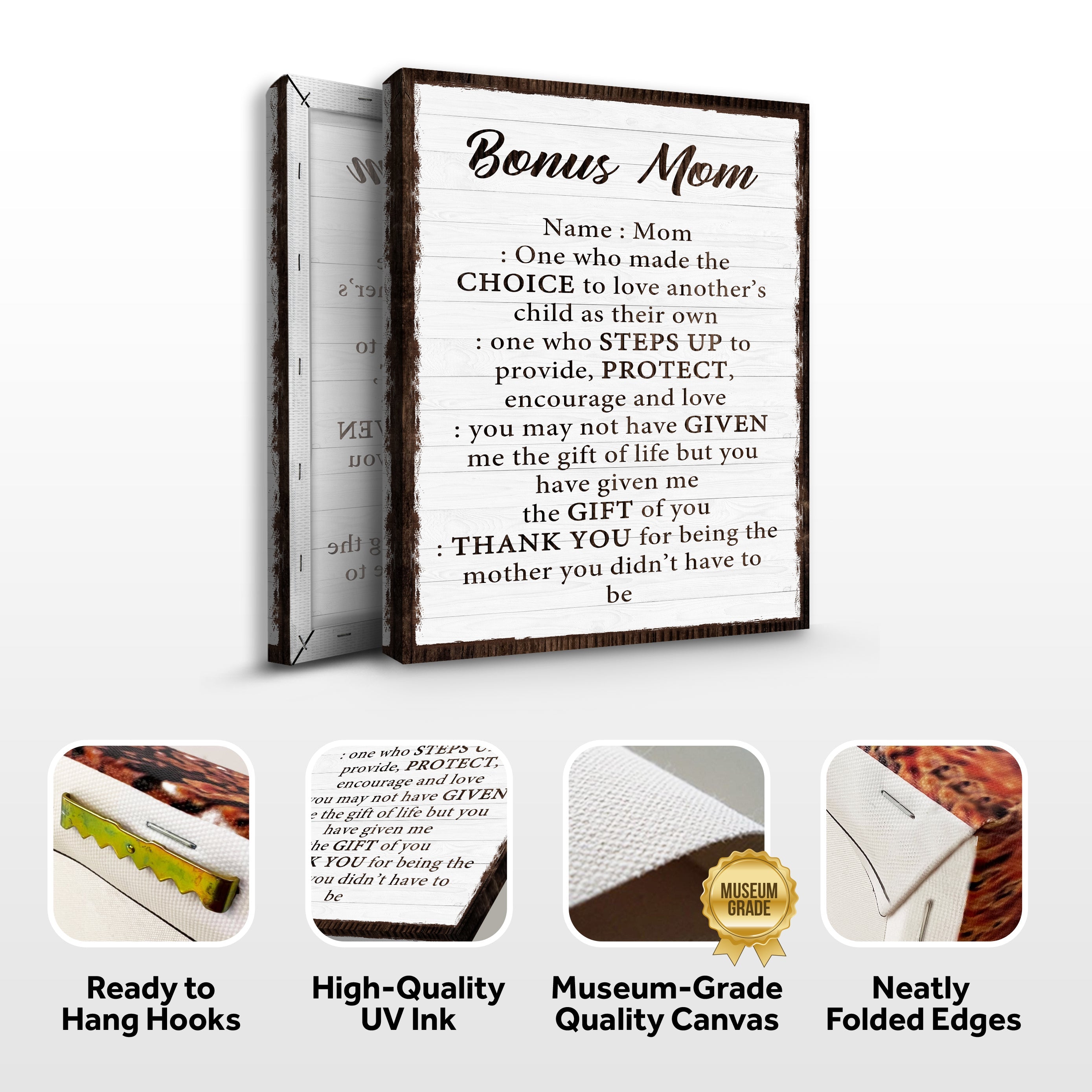 Bonus Mom Customized Sign II