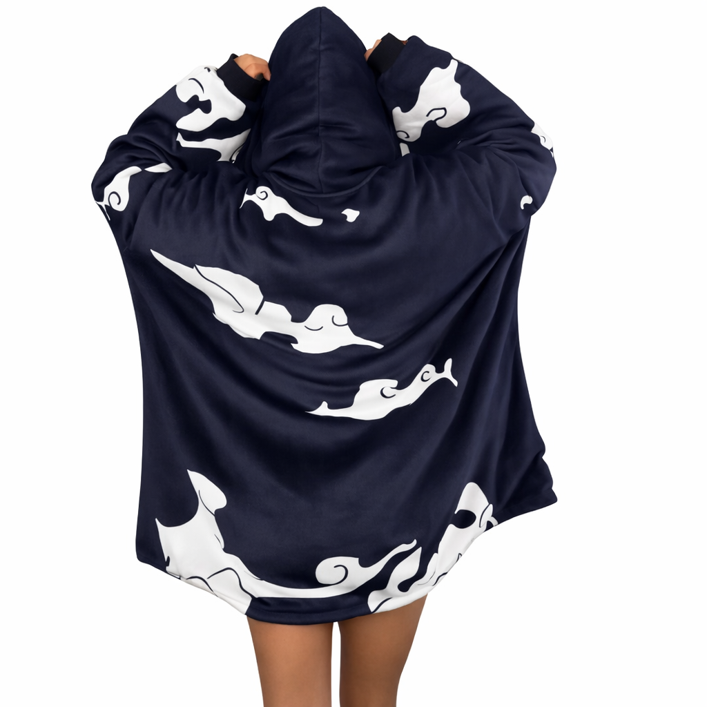 Wearblee Blanket I Gear 5 Luffy One Piece Wearable Blanket Hoodie for Kids & Adults | OLM Toys