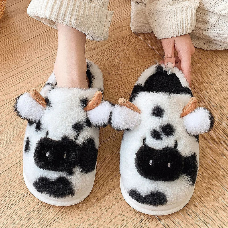 Slippers I Cute Cow Slippers