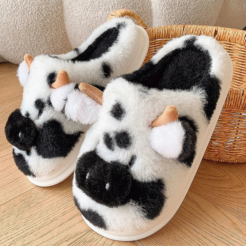 Slippers I Cute Cow Slippers