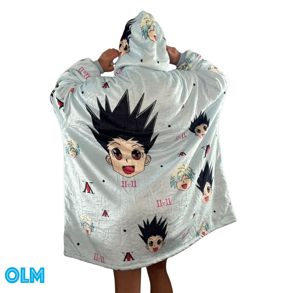 Wearable Blanket I Hunter x Hunter Wearable Blanket Hoodie for Kids & Adults