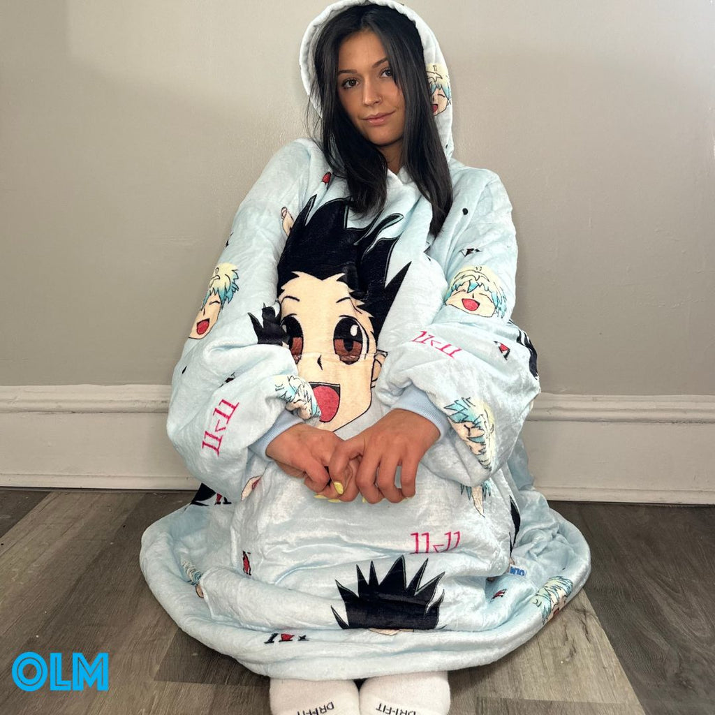 Wearable Blanket I Hunter x Hunter Wearable Blanket Hoodie for Kids & Adults
