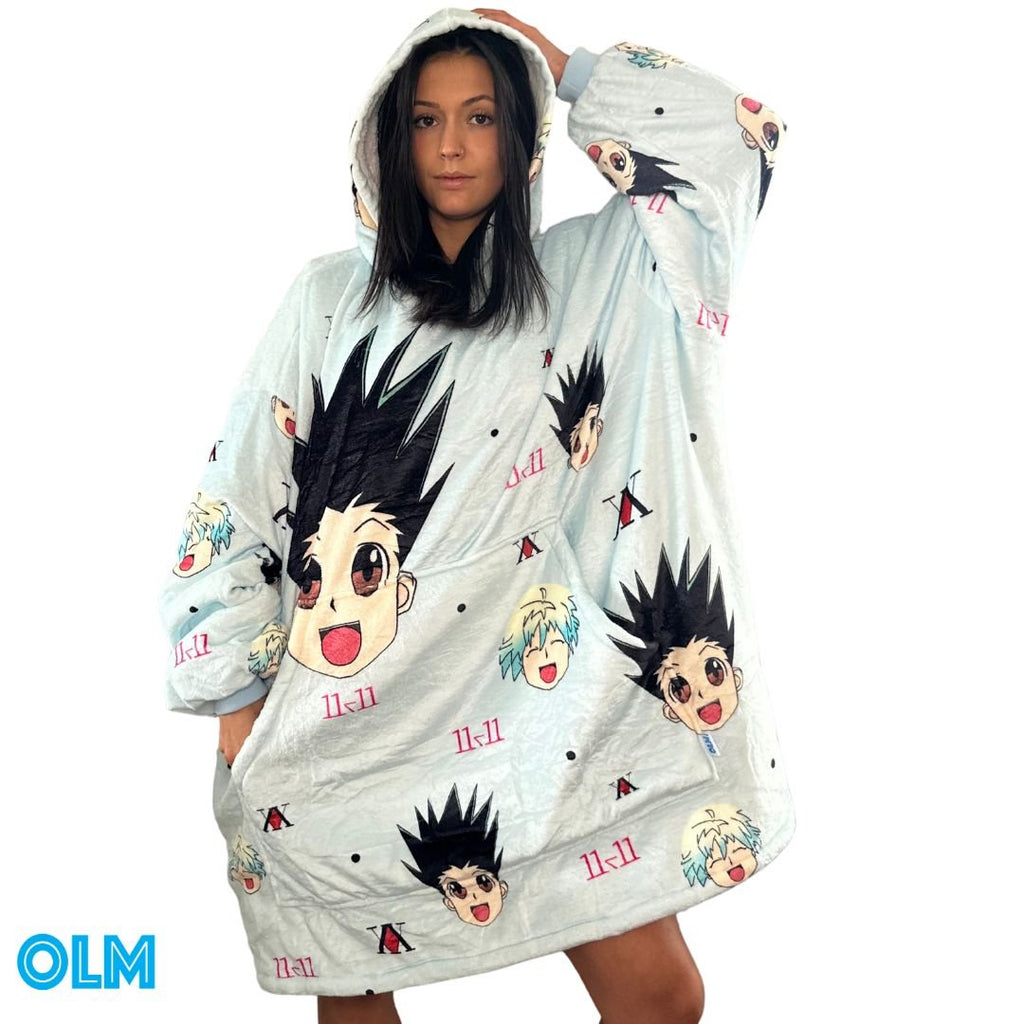 Wearable Blanket I Hunter x Hunter Wearable Blanket Hoodie for Kids & Adults