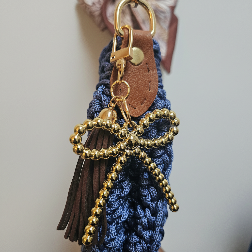 Charm & Tassel Detail