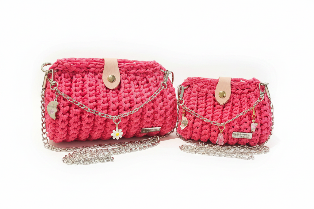 Mama Bloom Crossbody — Pink