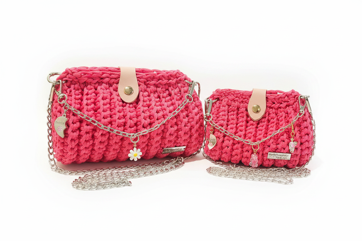 Mini Bloom Crossbody — Pink