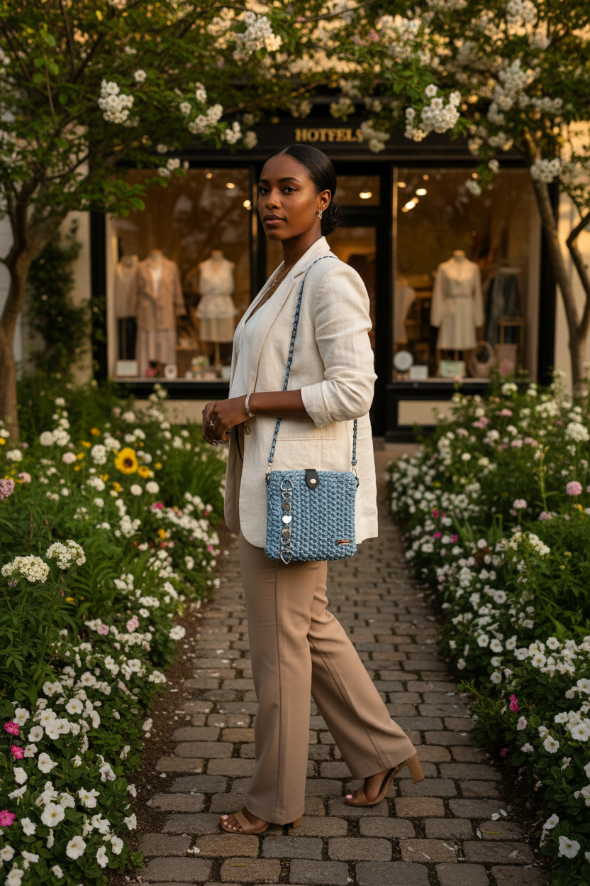 The Sterling - Lifestyle side angle on model