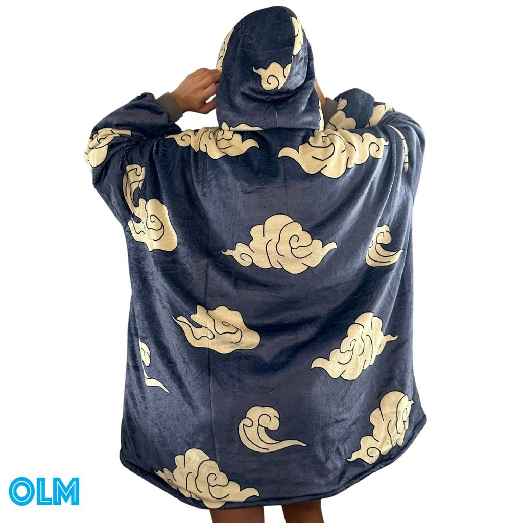 Wearable Blanket I Kakashi Hatake Wearable Blanket Hoodie for Kids & Adults