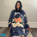 Wearable Blanket I Kakashi Hatake Wearable Blanket Hoodie for Kids & Adults