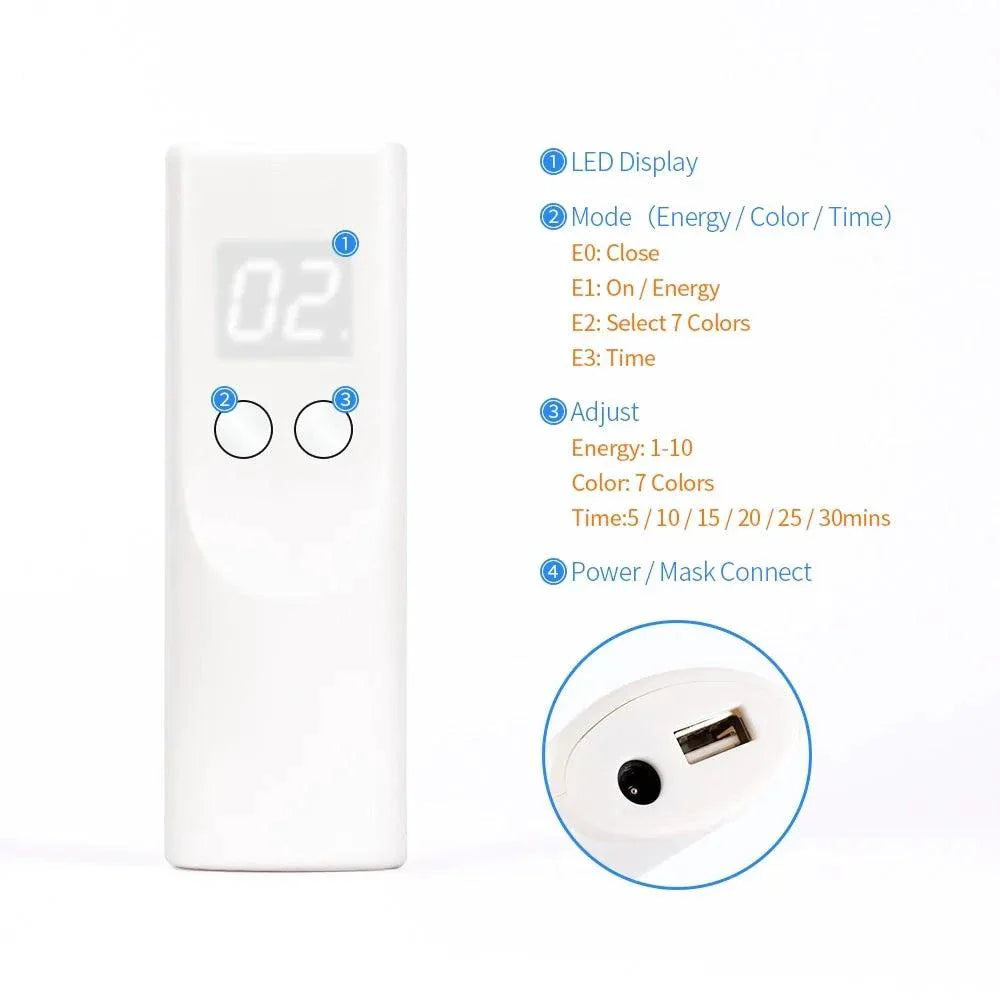 GlowSkin LED Face Mask - Transform Your Skin with Light Therapy