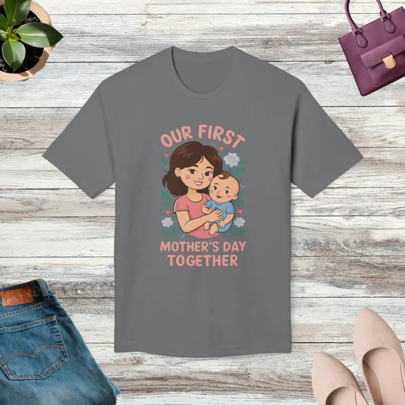 First Mothers Day T-Shirt - Celebrate Our Milestone - DipaliZ