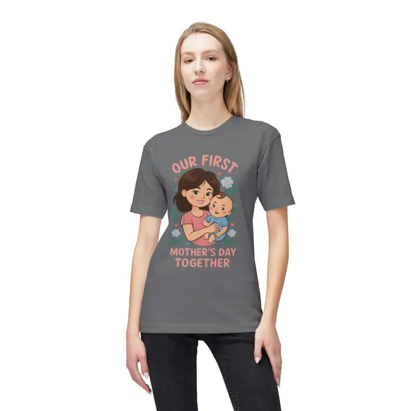 First Mothers Day T-Shirt - Celebrate Our Milestone - DipaliZ