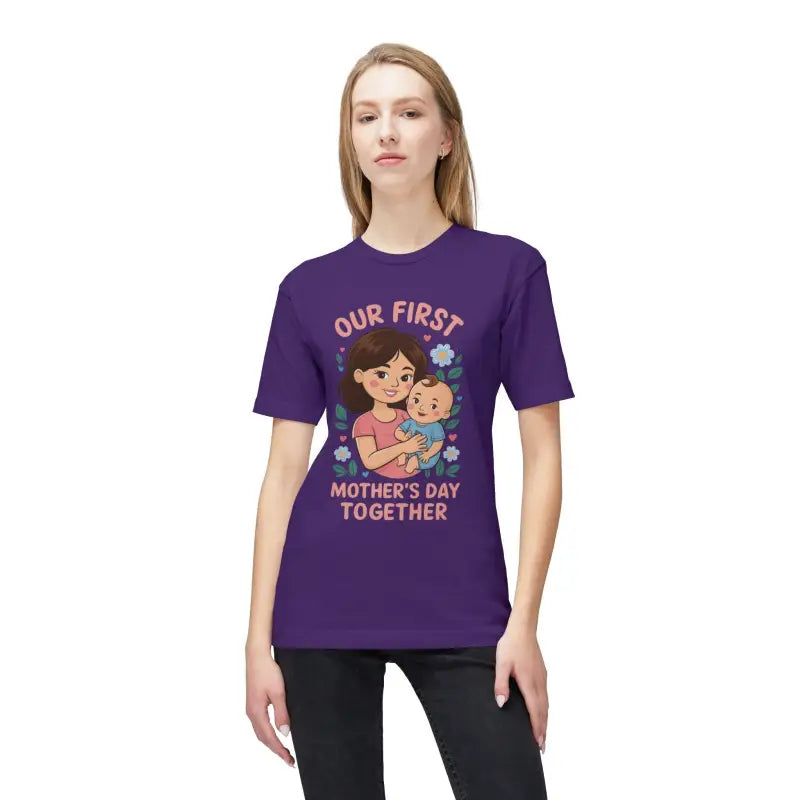 First Mothers Day T-Shirt - Celebrate Our Milestone - DipaliZ