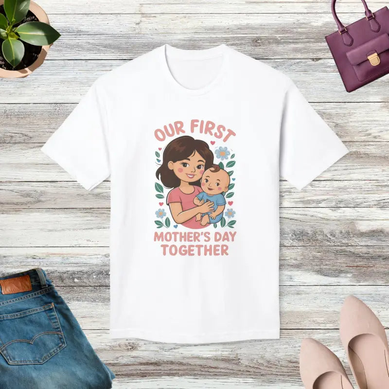 First Mothers Day T-Shirt - Celebrate Our Milestone - DipaliZ