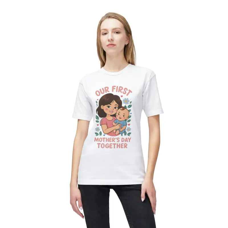 First Mothers Day T-Shirt - Celebrate Our Milestone - DipaliZ