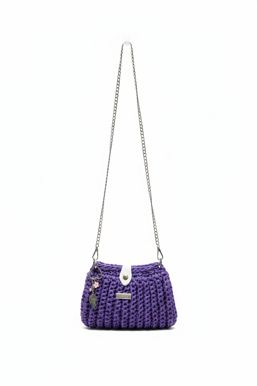 Mama Bloom Crossbody — Purple