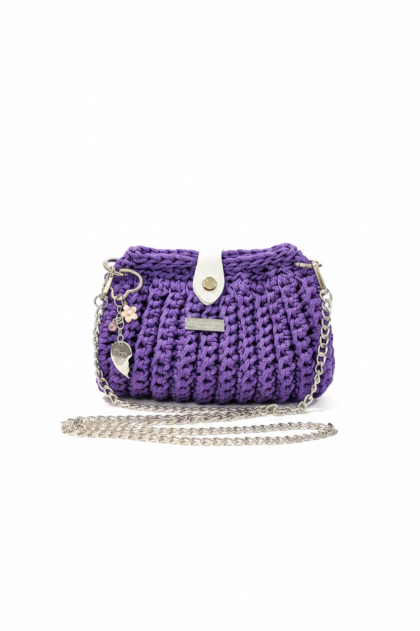 Mama Bloom Crossbody — Purple
