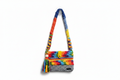 Rainbow Crochet Crossbody - White Background