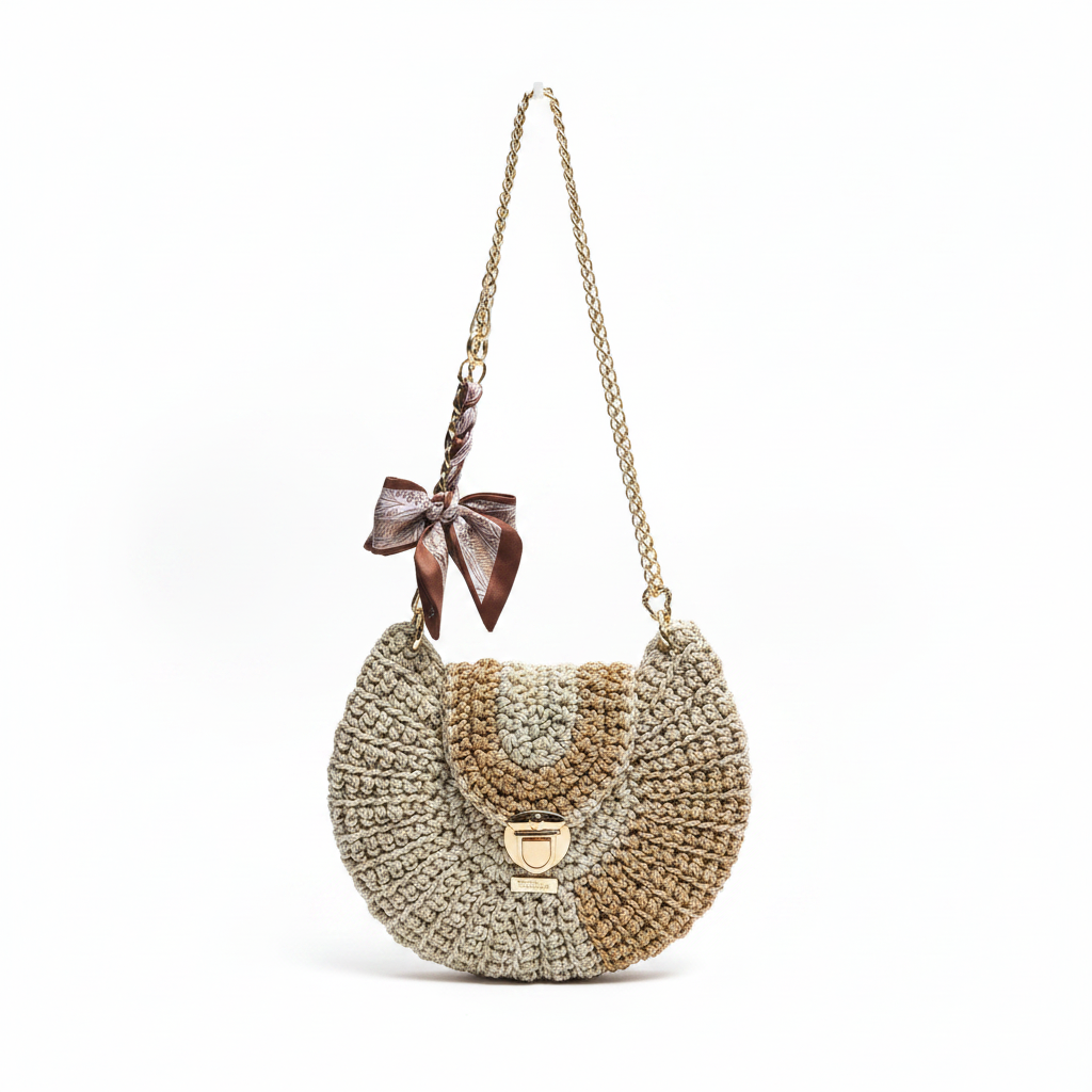 The Luna Cream & Gold – White Background